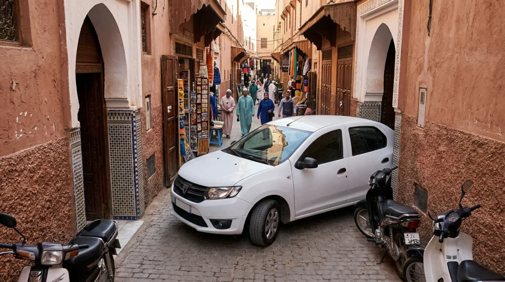Best small cars cheap car rental Agadir city driving economy models narrow streets parking