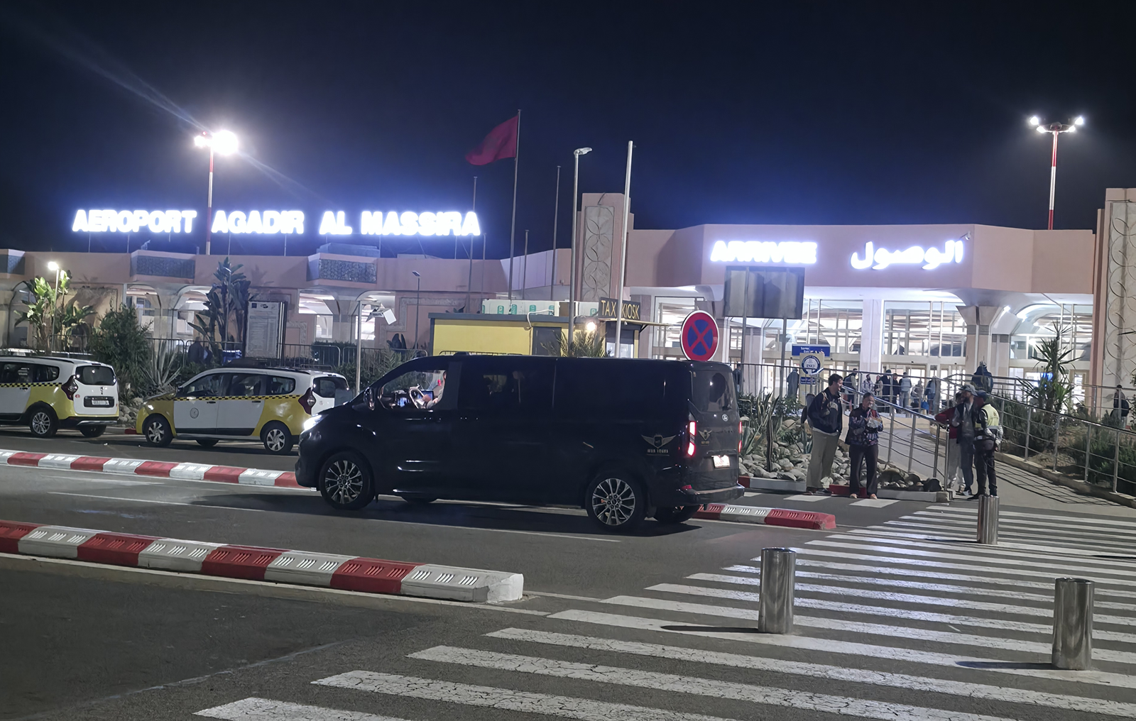 Tika Driver Cars agent at Agadir Airport late-night pickup service — 24/7 car hire